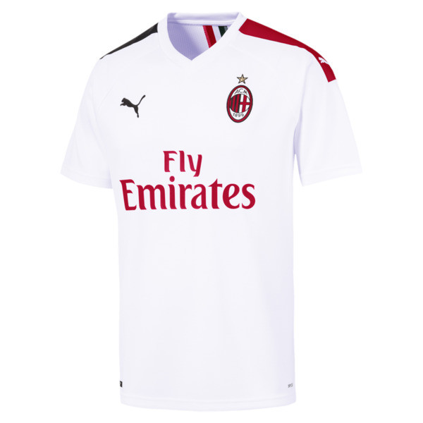 milan white jersey