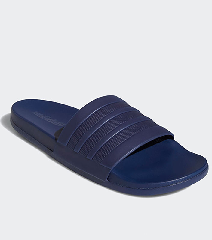 adidas comfort slides blue